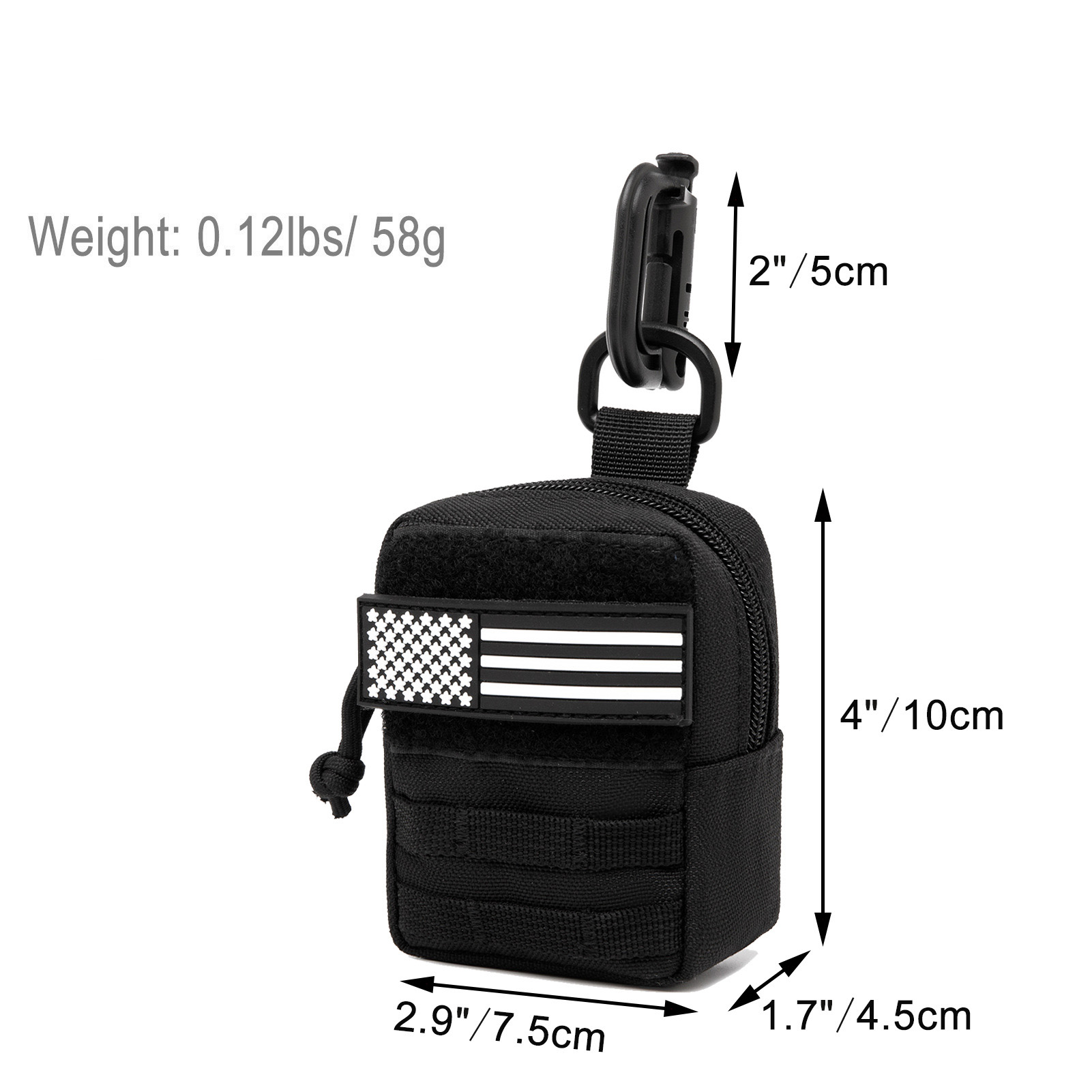 Outdoor Mini MOLLE Pouch Utili - Edc Carry Kit recension och pris