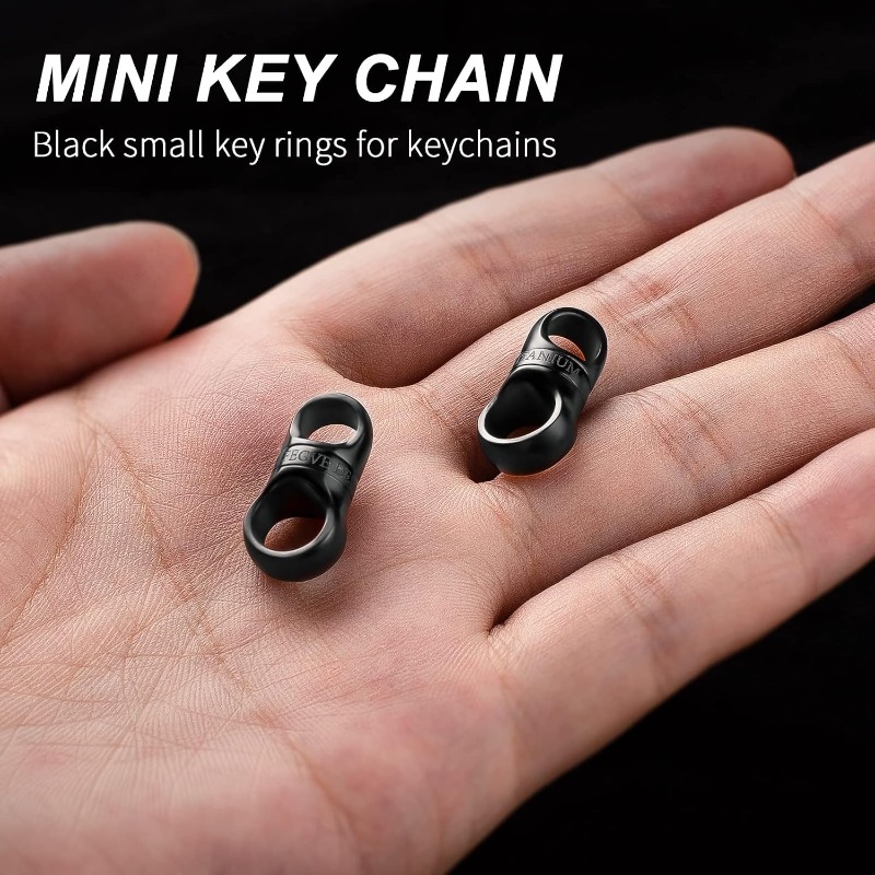 Titanium Swivel Key Ring Conne - Edc Carry Clip recension och pris