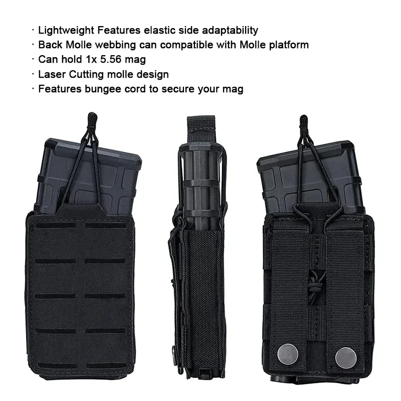 M4 M16 AR15 5.56mm Magazine Ba - Edc Carry Fanny Pack recension och pris